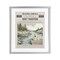Stupell Industries Fishing Chronicle Magazine Framed Print Under Glass, design by A Barefoot Stylist